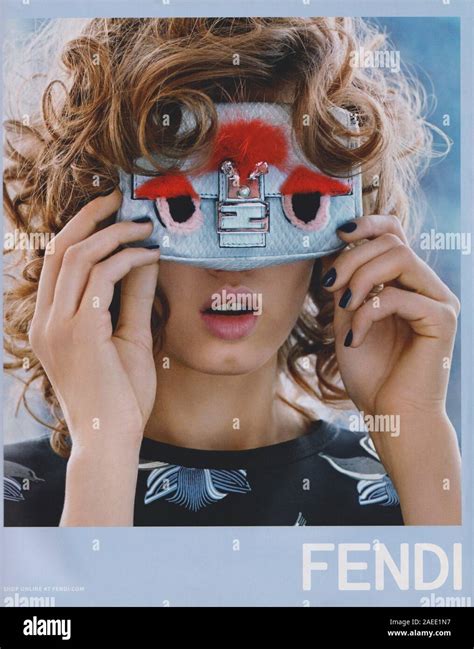 publicidad fendi revista